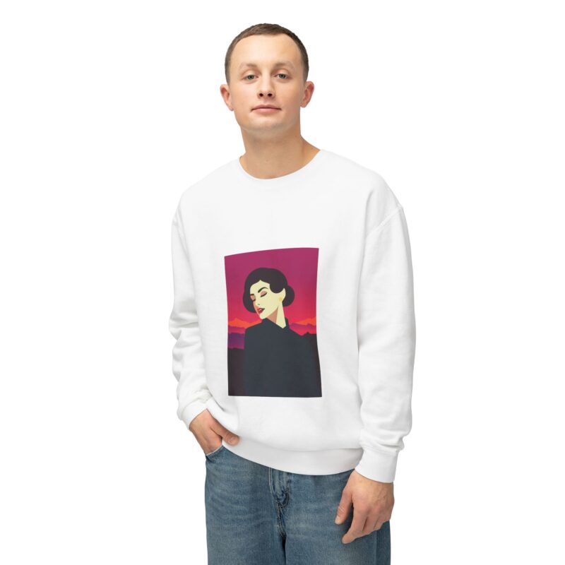 Chic Horizon Artist-Print Sweatshirt - Image 3