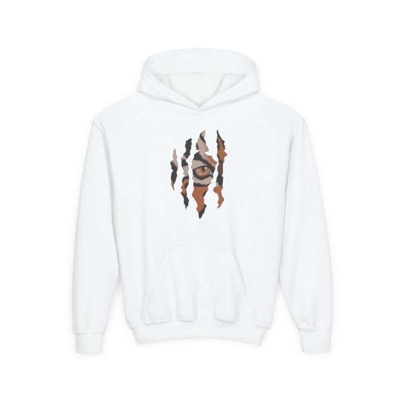 Youth Hoodie with Striking Eye Design