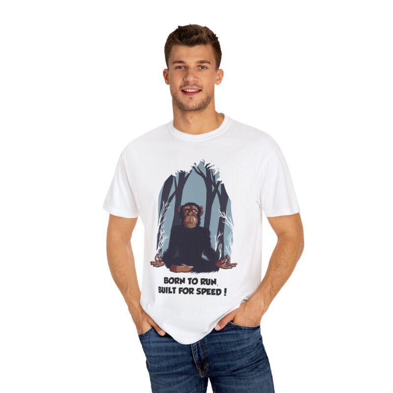 Born to Run Monkey T-shirt - Image 2