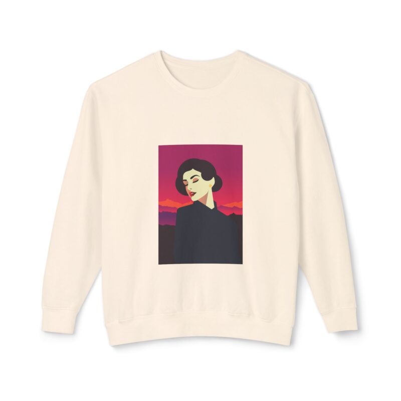 Chic Horizon Artist-Print Sweatshirt