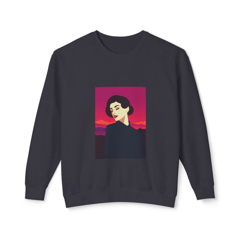 Chic Horizon Artist-Print Sweatshirt - Image 6