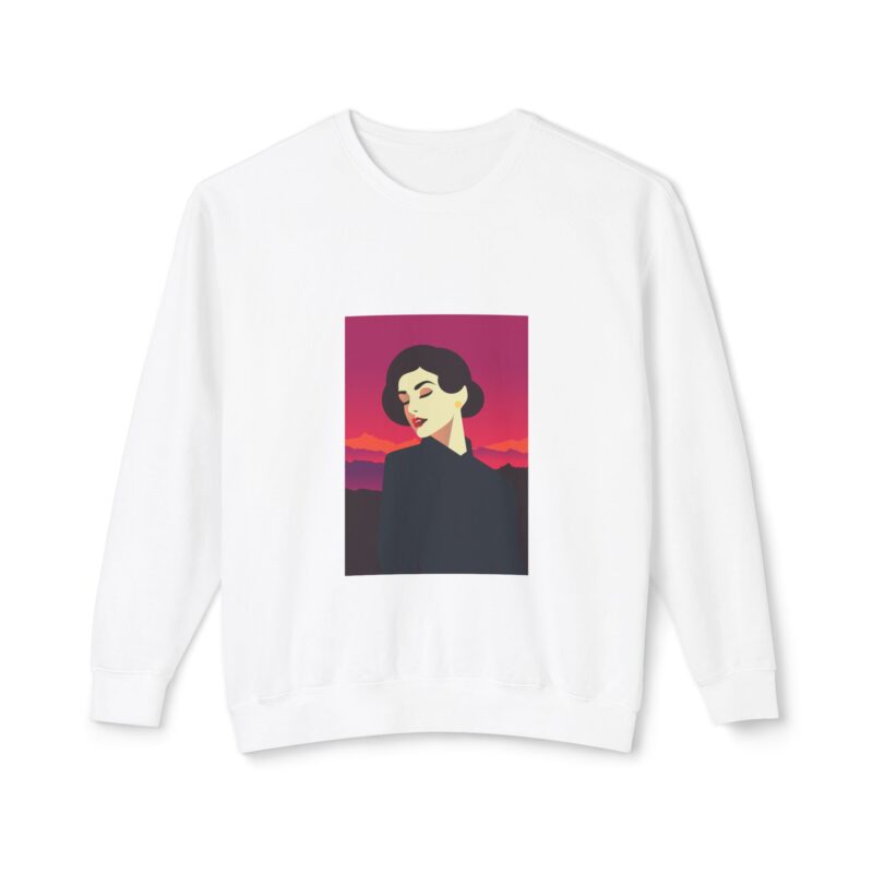 Chic Horizon Artist-Print Sweatshirt - Image 4